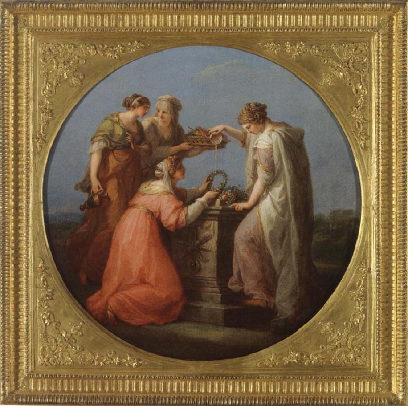 Angelica Kauffmann Ein Opfer an die Liebe